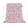 WOREK/PLECAK CODURA WODOODPORNA KWIATKI CZERWONE - KOD EAN: 5903641202336
