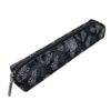 Etui saszetka piórnik mini prostokąt kwiaty w gronach b&w