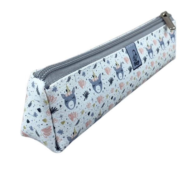 Etui saszetka piórnik z ekoskóry trójkątny unicorn – 5903641204521