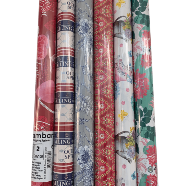 Papier ozdobny 2 arkusze 100cm x 70cm Classic 5601199167441