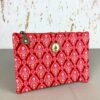 Saszetka etui kosmetyczka z eleganckim motywem PIP Studio czerwona 8718924523254