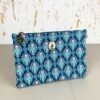 Saszetka etui kosmetyczka z eleganckim motywem PIP Studio niebieska 8718924523247