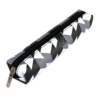 ETUI SASZETKA PIÓRNIK MINI PROSTOKĄT KOSTKI SZARE 5903641207249