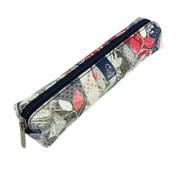 ETUI SASZETKA PIÓRNIK MINI PROSTOKĄT ORNAMENTY KWIATOWE 5903641205801