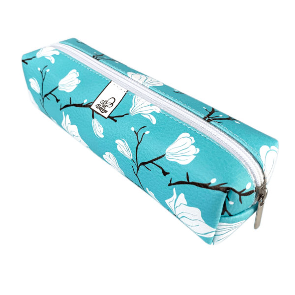 ETUI SASZETKA PIÓRNIK PROSTOKĄT MAGNOLIE BLUE 5903641206099