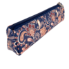 ETUI SASZETKA PIÓRNIK TRÓJKĄTNY PAISLEY KWIATY BLUE 5903641206181