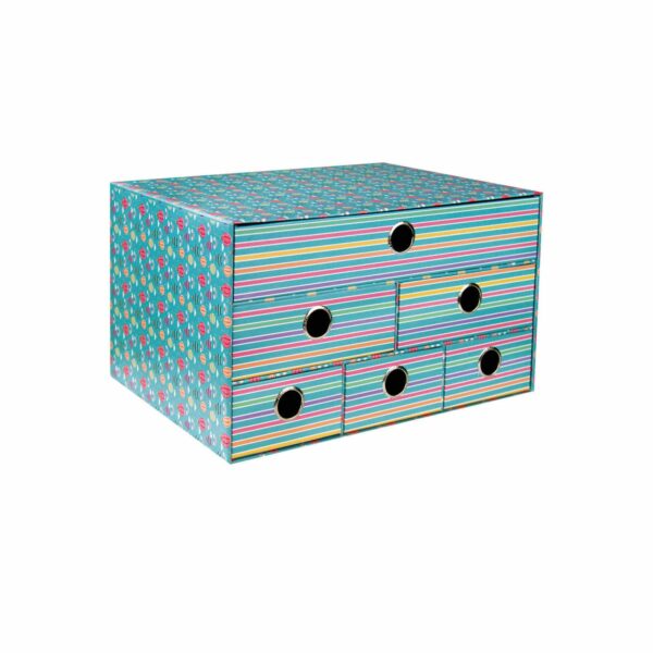 Pudełko na biurko z 6 szufladkami B'LOG FLY AWAY 5604730098334