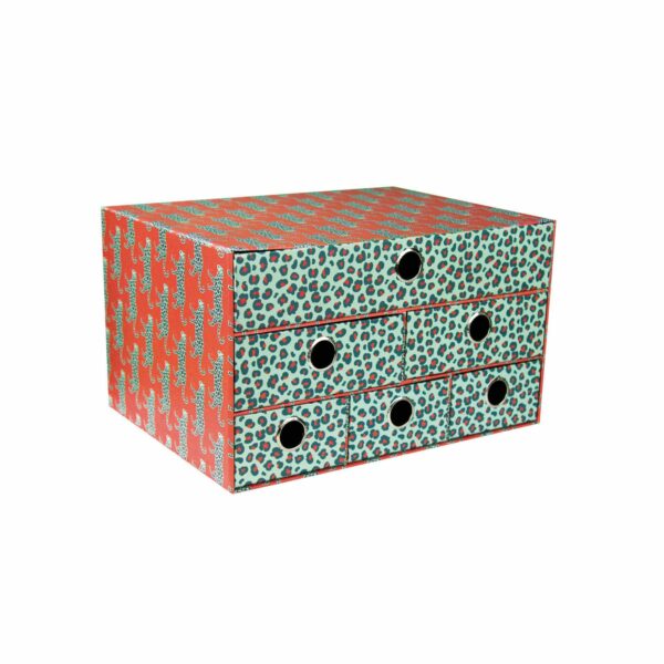 Pudełko na biurko z 6 szufladkami B'LOG WILD 5604730098020