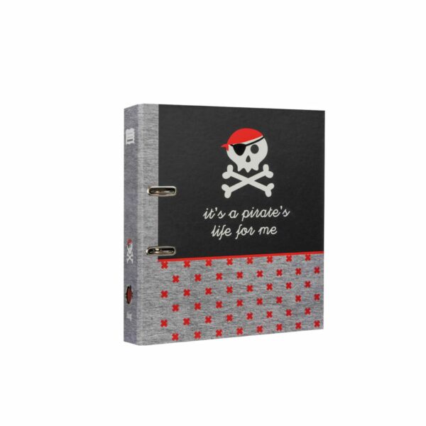 Segregator A4 2-ringowy z dźwignią 8cm B'LOG PIRATES 5604730098389
