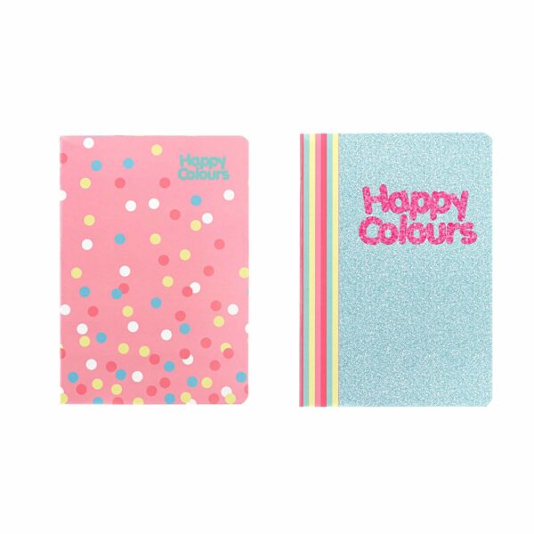 Zeszyt A4 48 kartek w kratkę 90g HAPPY COLOURS 5604730091410