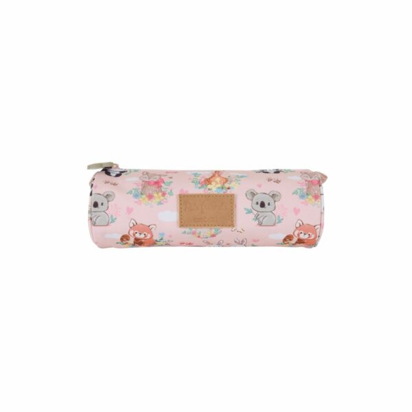 Piórnik owalny Pets Friends Woodland różowy 5601199205068