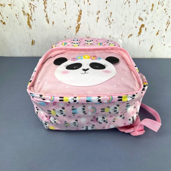 Plecak szkolny dziecięcy wyprawka szkolna panda różowy 5601199204245-4
