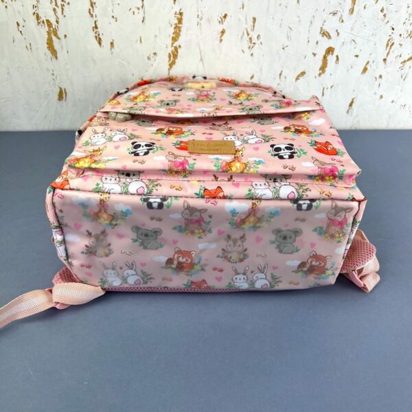 Plecak szkolny dziecięcy zwierzaki różowy 5601199205006-4