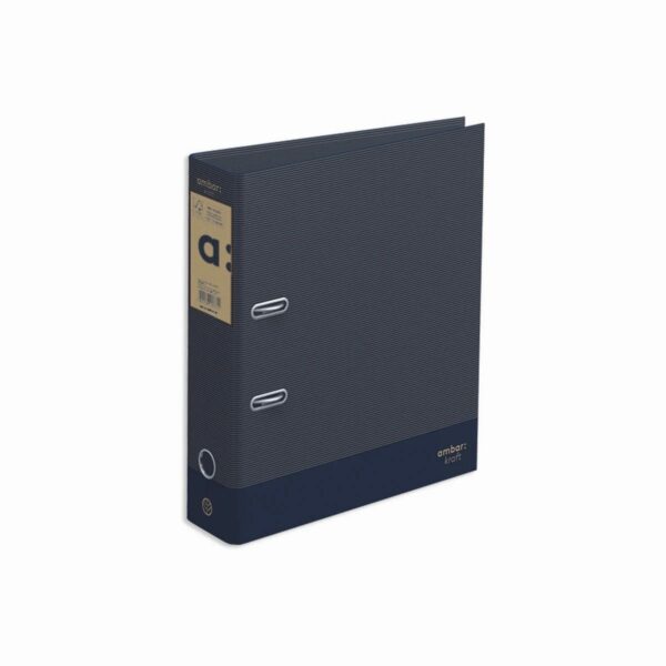 Segregator A4 2-ringowy z dźwignią 7cm Kraft DK niebieski