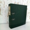 Segregator A4 2-ringowy z dźwignią 7cm Kraft DK zielony butelkowy 5601199207789
