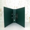 Segregator A4 2-ringowy z dźwignią 7cm Kraft DK zielony butelkowy 5601199207789-2
