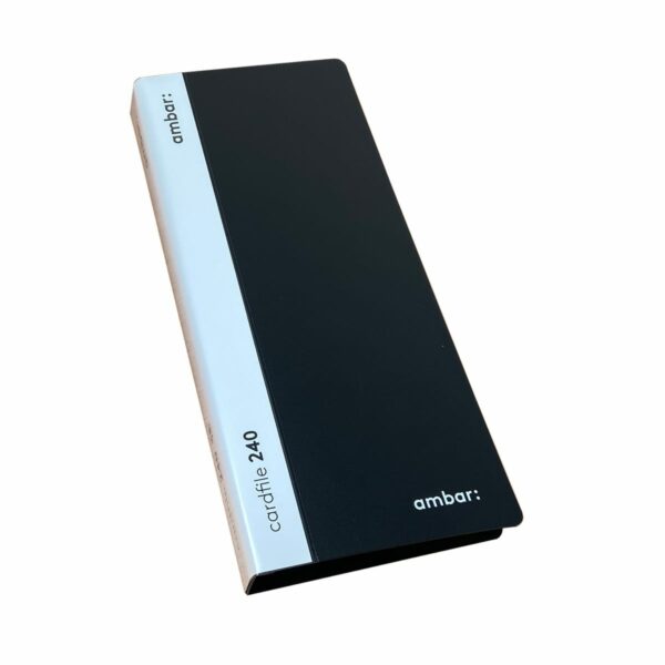 Etui na wizytówki wizytownik 240 sztuk czarny 5601199165935