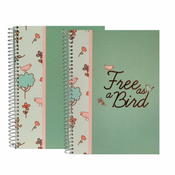 Kołobrulion A4 80 kartek w linie 90g BIRDS 5604730097535