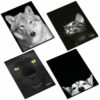 Zeszyt A4 48 kartek 90g w linie Wild Animal 5601199206478