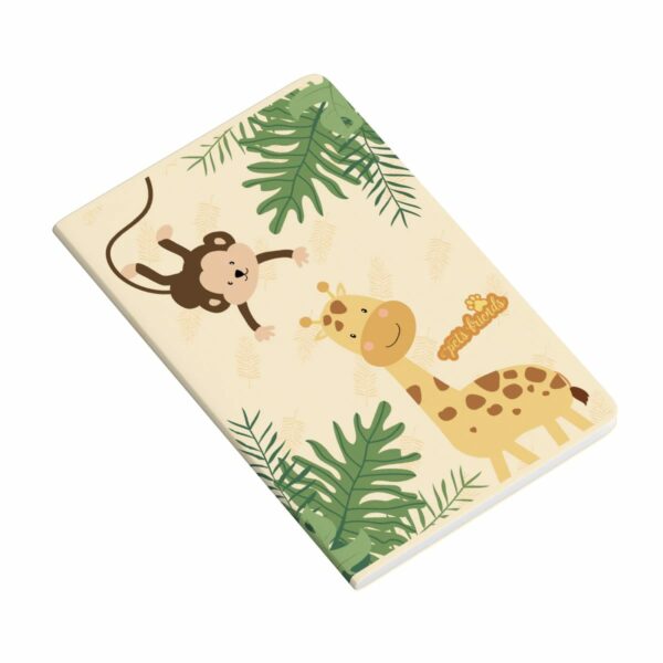 Zeszyt A4 60 kartek w linie Pets Friends Safari 5601199208878-1