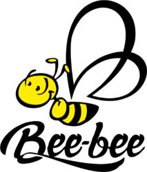 Logo marki Bee-Bee należącej do EV-CORP