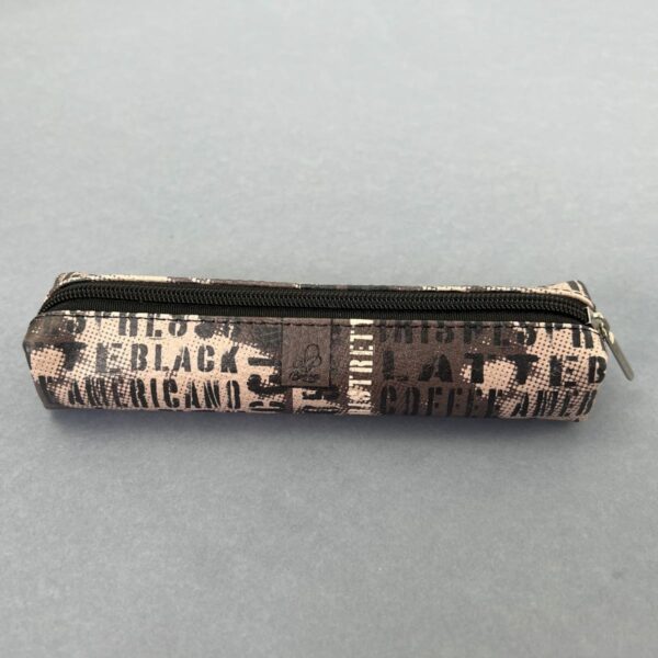 Etui saszetka piórnik mini prostokąt kawa 5903641209496-1
