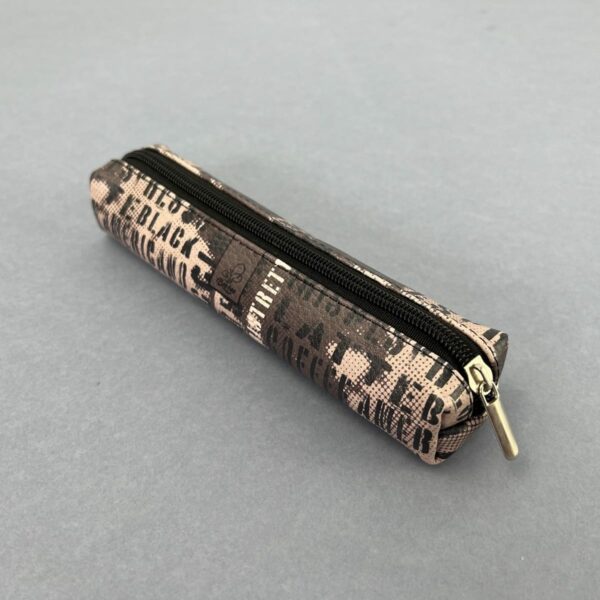 Etui saszetka piórnik mini prostokąt kawa 5903641209496