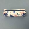 Etui saszetka piórnik prostokąt niebieskie róże 5903641209533-1