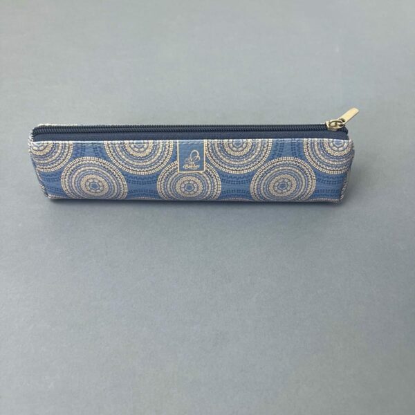 Etui saszetka piórnik trójkątny koła jeans 5903641209816-1