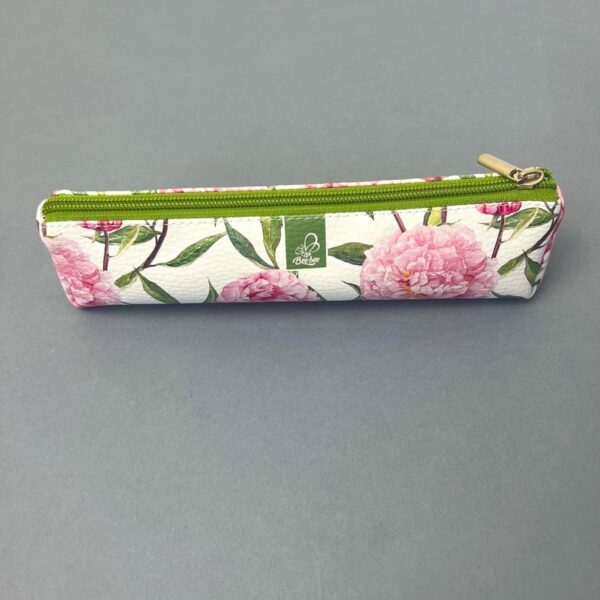 Etui saszetka piórnik trójkątny peonie 5903641209724-1