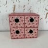 Pudełko na biurko z 4 szufladkami lady bug biedronki 5604730105285