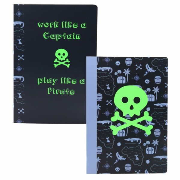 Zeszyt a5 48 kartek 90g w kratkę pirates piraci 5604730104233