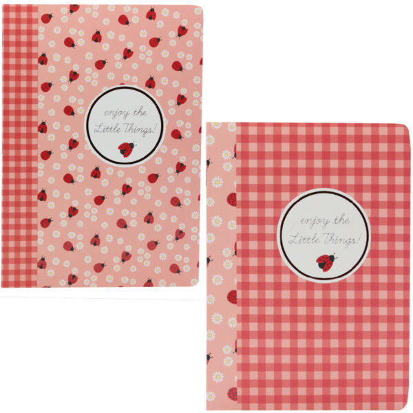 Zeszyt a4 48 kartek 90g w kratkę lady bug biedronki 5604730105155