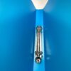 Segregator cienki waski polipropylenowy A4 kolorowy niebieski otwarty 5604730055870