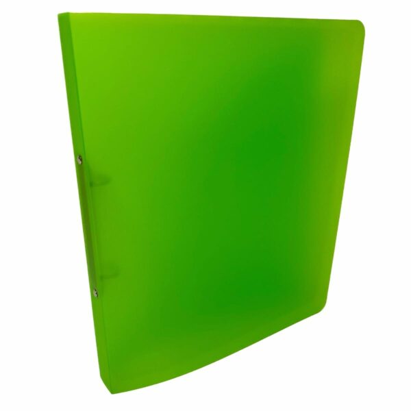 Segregator cienki waski polipropylenowy A4 kolorowy zielony 5604730055870