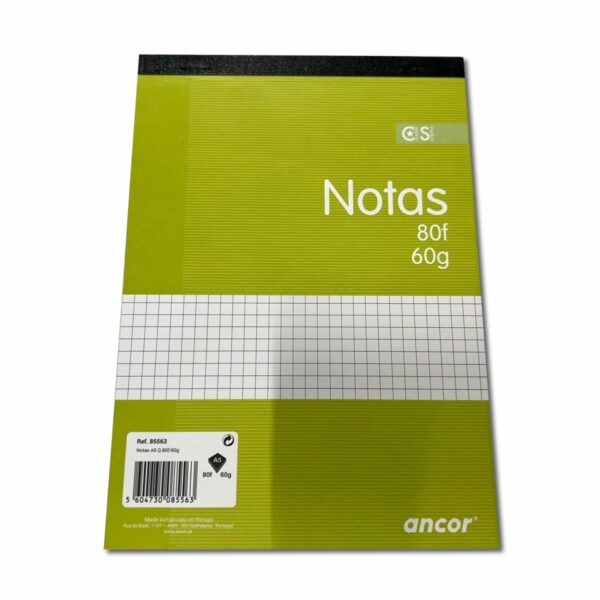 Notes notatnik blok wyrywany A5 biuro 80 kartek kratka