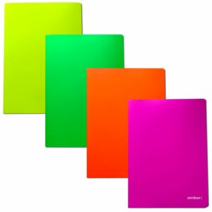 Zeszyt A5 48 kartek 90g w linie Neon polipropylenowy