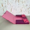 Teczka box A4 z gumką Camouflage Kamuflaż Różowy - obrazek 2