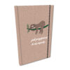 Elegancki Notes Notatnik z gumką A5 192 strony w kratkę Soft Touch LENIWIEC ZAPALNY