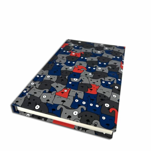 Elegancki Notes Notatnik A5 192 strony w kratkę Soft Touch PIESEŁY - obrazek 3