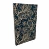 Elegancki Notes Notatnik A5 192 strony w kratkę Soft Touch PAISLEY BEŻ-DENIM