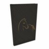 Elegancki Notes Notatnik A5 192 strony w kratkę Soft Touch KOŃ BLACK