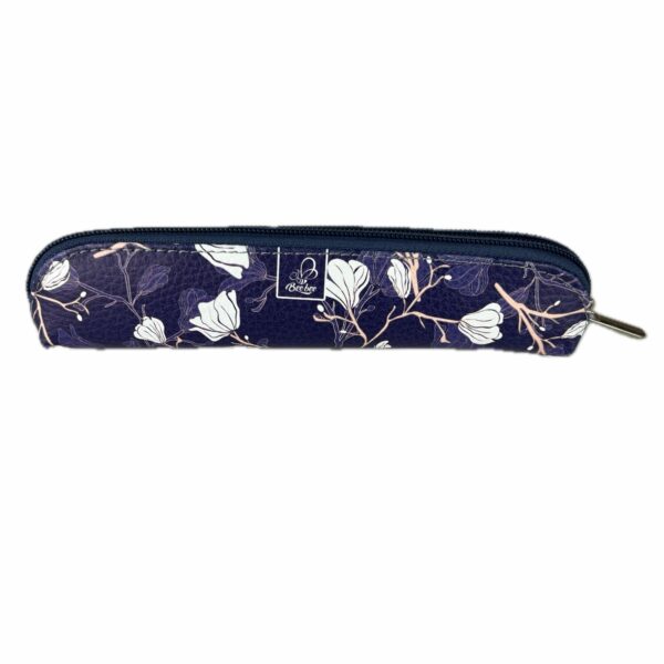 Etui saszetka piórnik mini MAGNOLIE DARK BLUE - obrazek 2