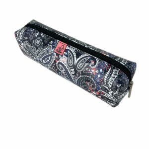 Piórnik szkolny młodzieżowy prostokąt kostka PAISLEY ORNAMENT