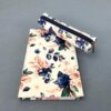 Elegancki Notes Notatnik A5 192 strony w kratkę Soft Touch NIEBIESKIE RÓŻE - obrazek 5