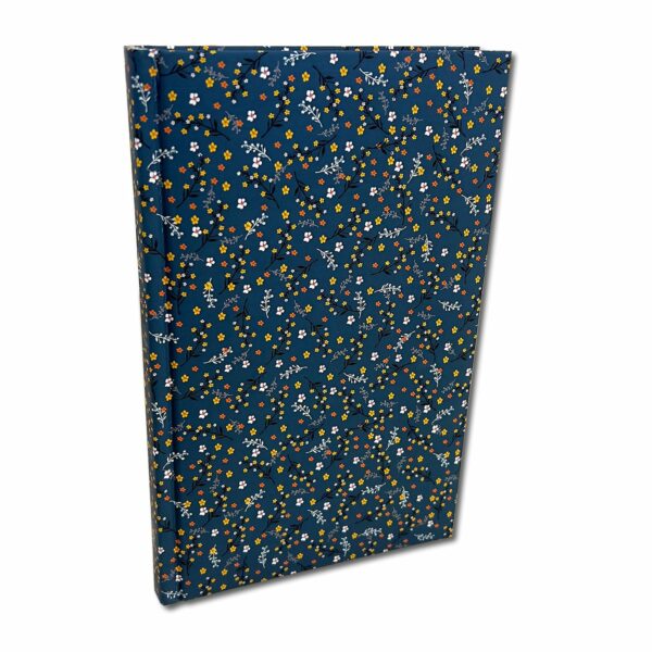 Elegancki Notes Notatnik A5 192 strony w kratkę Soft Touch KWIATKI FASHION