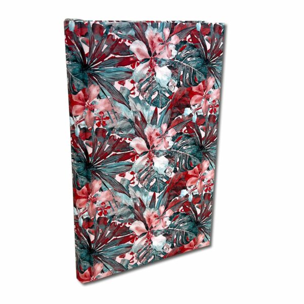 Notes notatnik A5 Soft Touch kwiaty tajskie