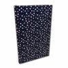Elegancki Notes Notatnik A5 192 strony w kratkę Soft Touch STOKROTKI NA GRANACIE