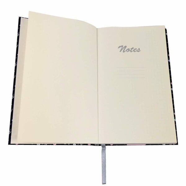 Elegancki Notes Notatnik z gumką A5 192 strony w kratkę Soft Touch SOWA - obrazek 2