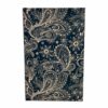 Elegancki Notes Notatnik A5 192 strony w kratkę Soft Touch PAISLEY BEŻ-DENIM - obrazek 2